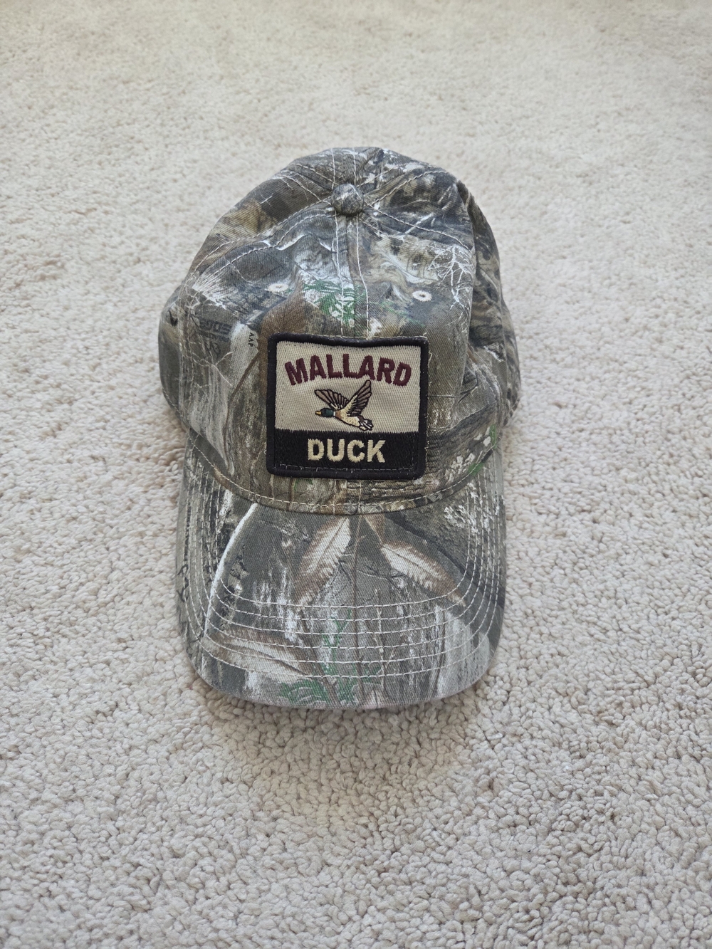 Legacy Mallard Duck Camo Baseball Cap - Green, Brown, Tan